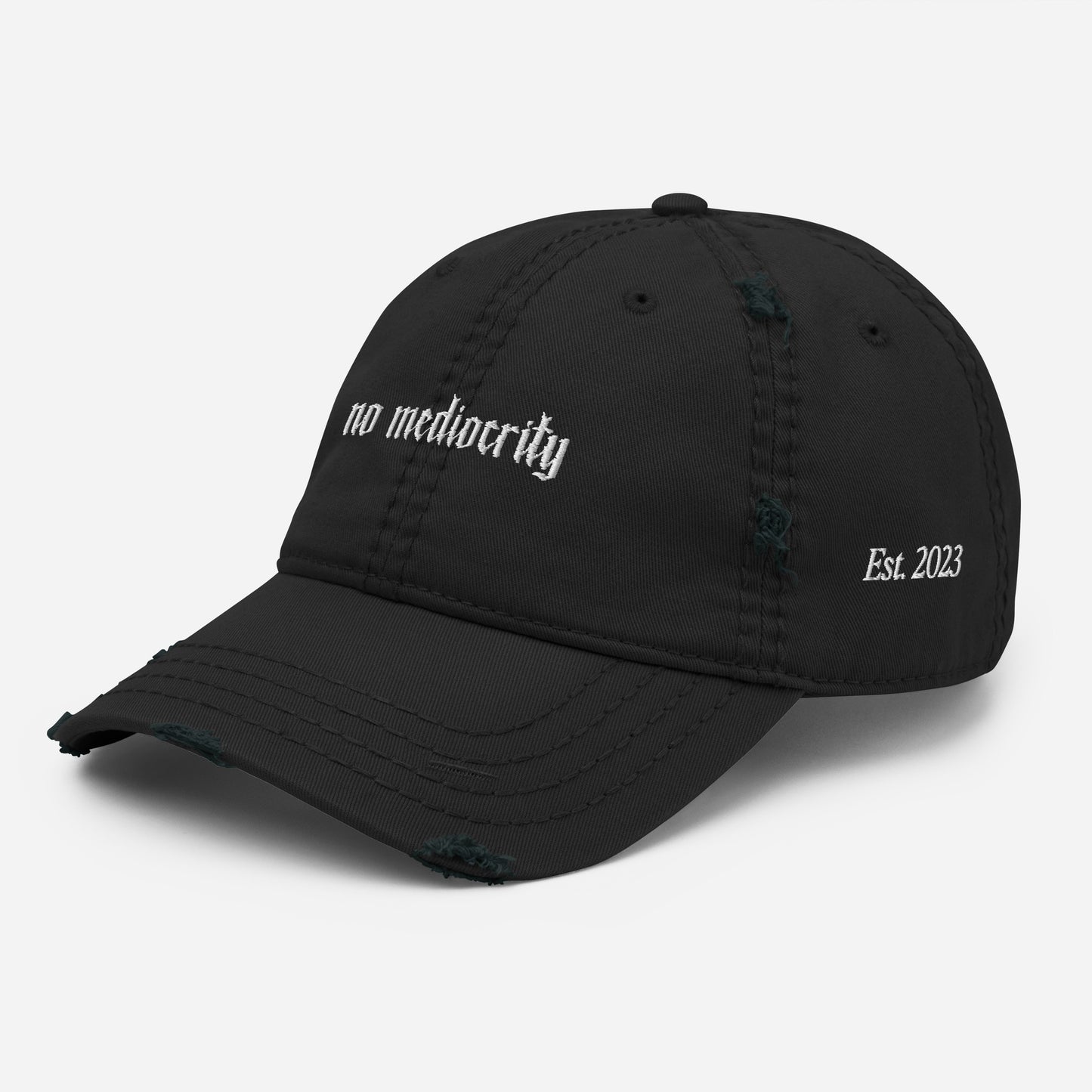 No mediocrity - Distressed Cap