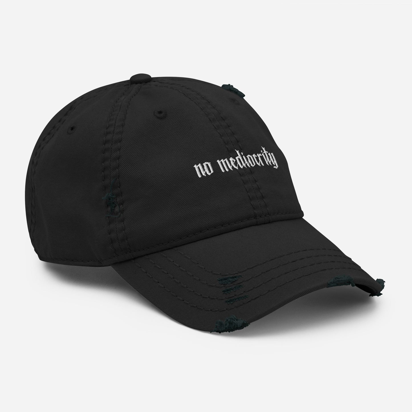 No mediocrity - Distressed Cap