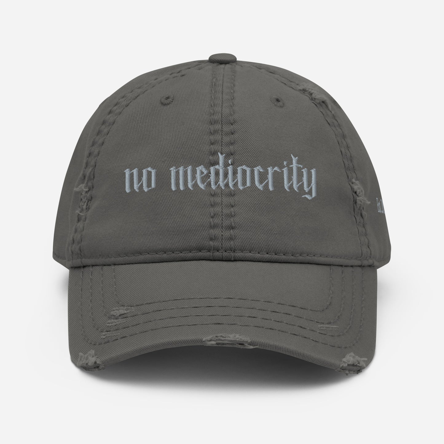 No mediocrity - Distressed Cap