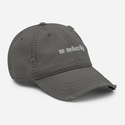 No mediocrity - Distressed Cap