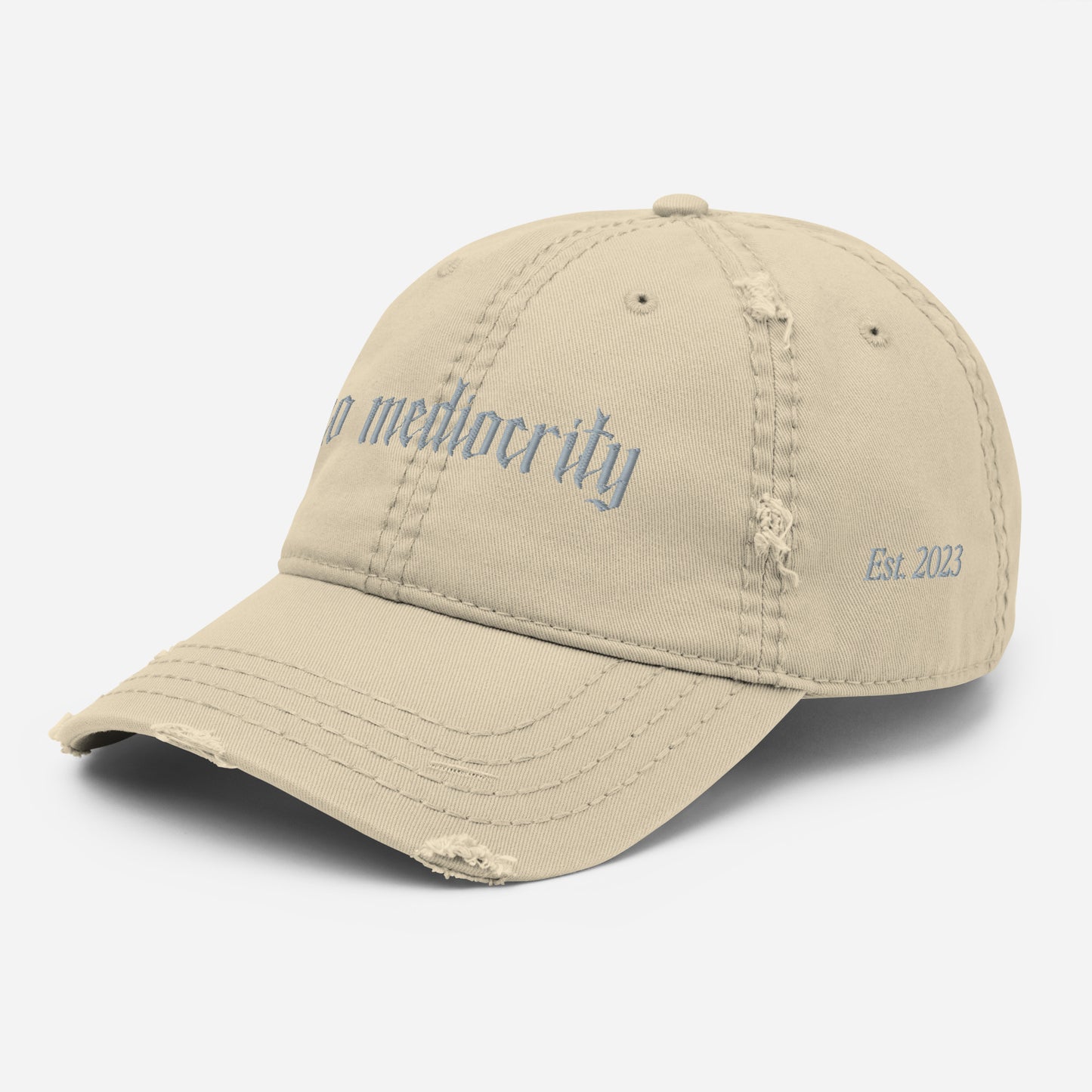 No mediocrity - Distressed Cap