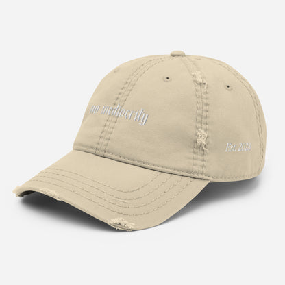 No mediocrity - Distressed Cap