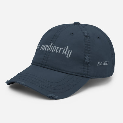 No mediocrity - Distressed Cap