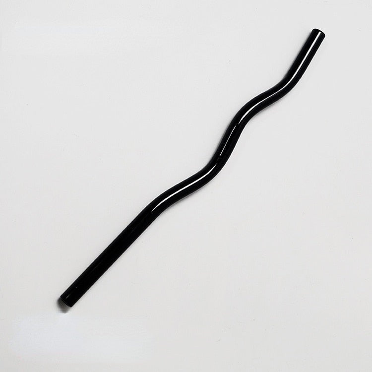 Wavy Glass Straws